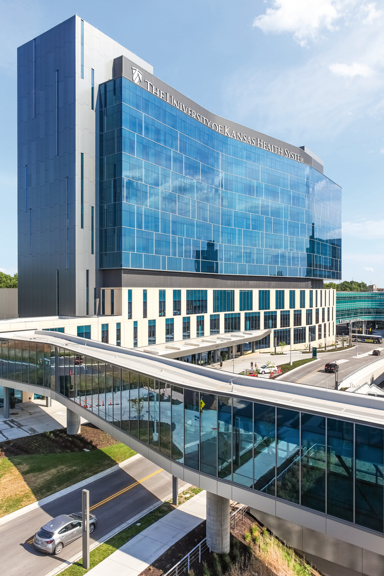 The University of Kansas Hospital, Cambridge Tower A - Exterior