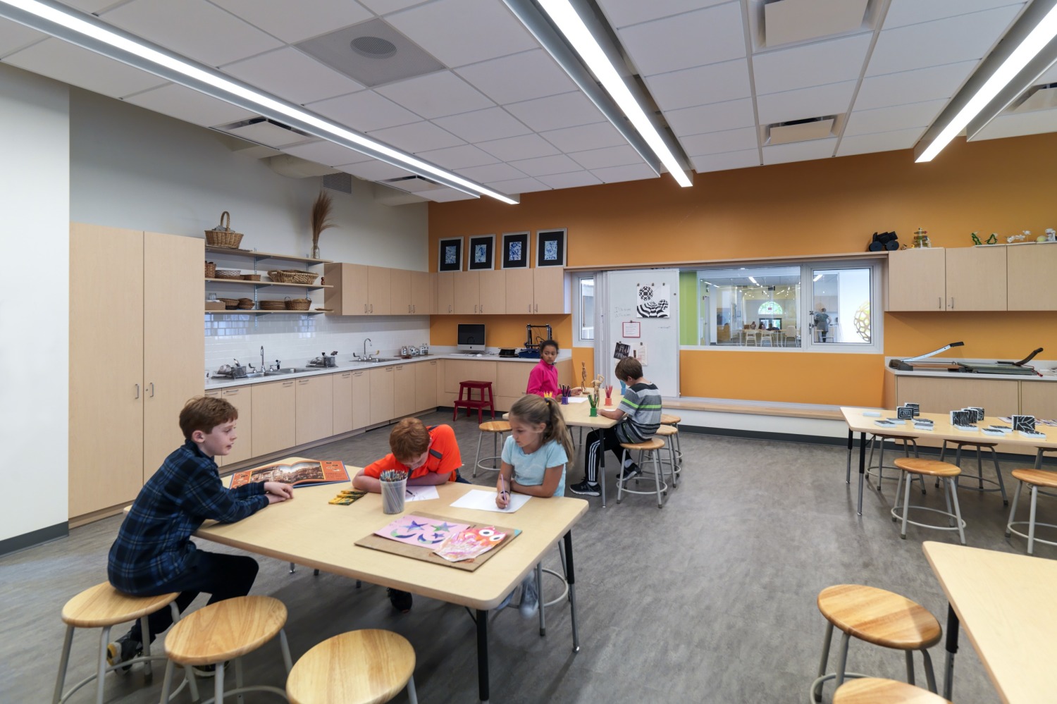 Chiaravalle Montessori, North Wing Addition, Renovations