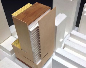 Project models capture the vision for the building.